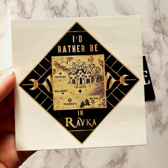 Grishaverse, Stickers Set Of 3, Six Of Crows, King Of Scars, Beaconbox - Picture 3 of 3